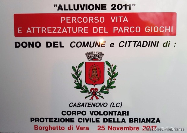 Nel Comune alluvionato